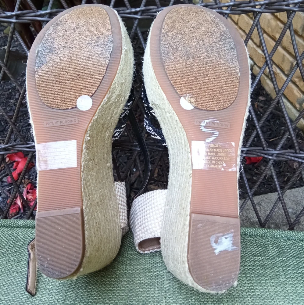 Lucky  Brand Mahima Espadrille Wedge Sandal.